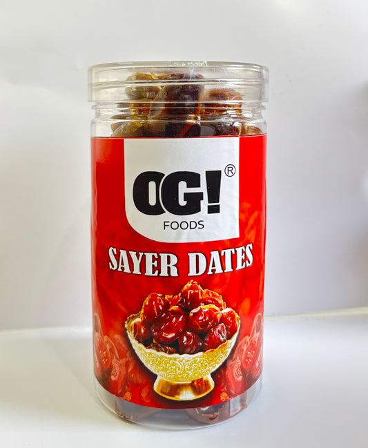 SAYER DATES|DRY DATES